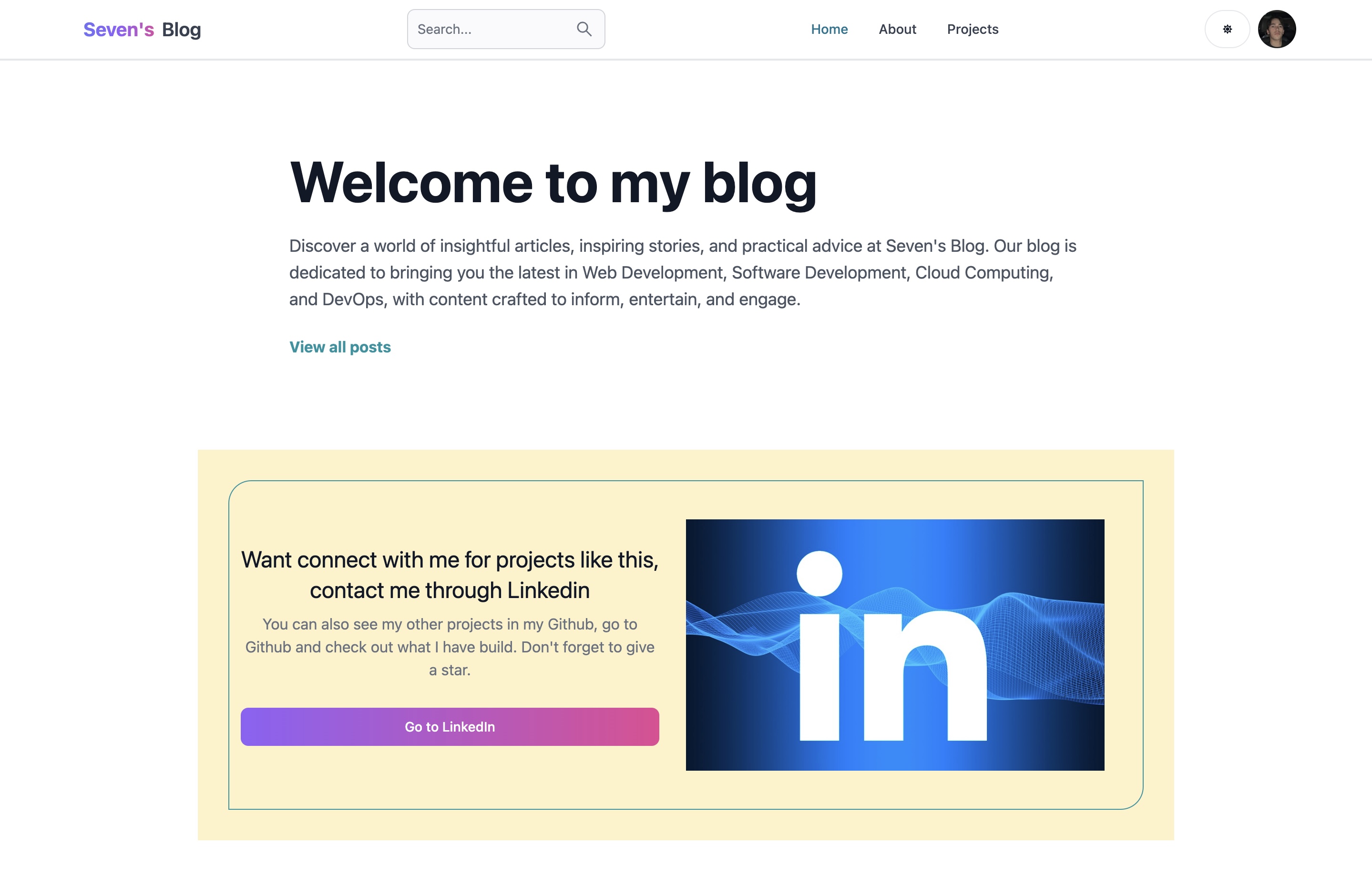 Blog Website