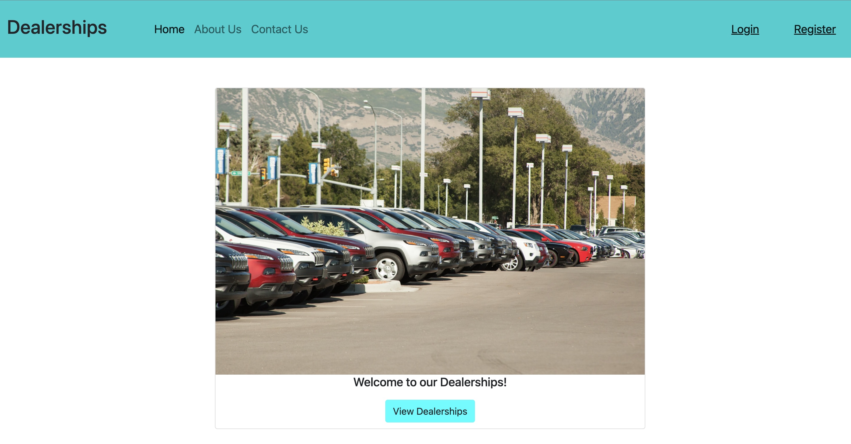 Car Dealership App